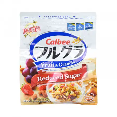CALBEE Fruit & Granola Reduced Sugar 425g