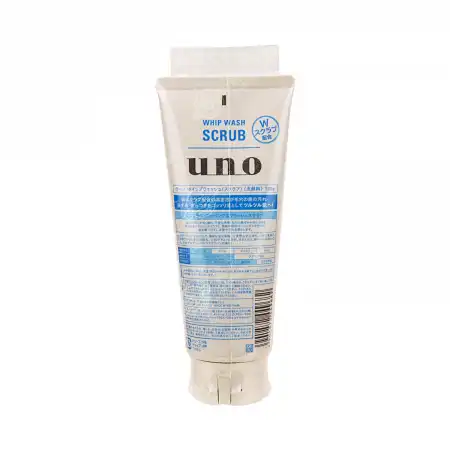 日本资生堂UNO UNO净洗颜 男士洗面乳 130g【超洁净】