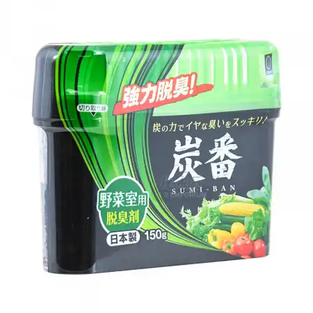 KOKUBO 日本小久保 活性炭强力冰箱除臭剂 蔬果区专用 150g