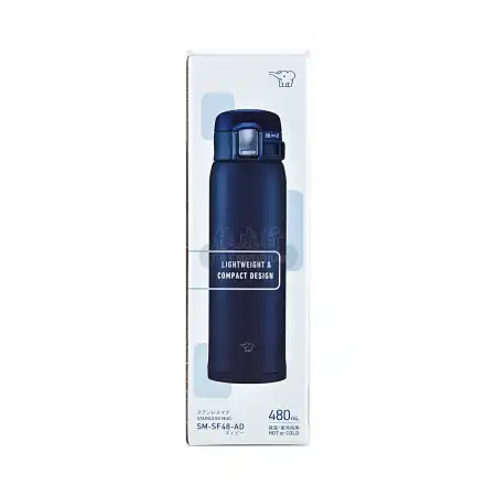 ZOJIRUSHI Stainless Vacuum Mug (Navy) 480ml / SM-SF48-AD - Tak