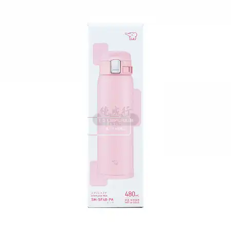 ZOJIRUSHI Stainless Vacuum Mug (Pale Pink) 480ml / SM-SF48-PA