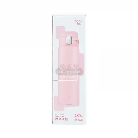 ZOJIRUSHI Stainless Vacuum Mug (Pale Pink) 480ml / SM-SF48-PA