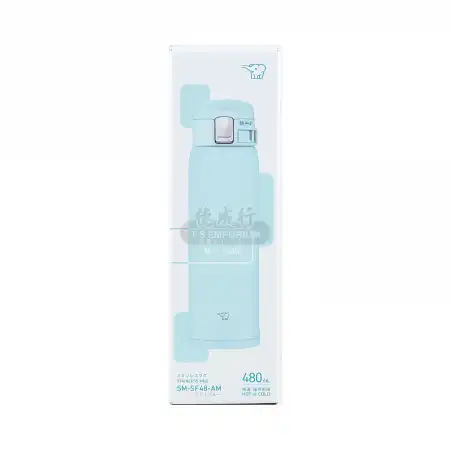 ZOJIRUSHI Stainless Vacuum Mug (Mint Blue) 480ml / SM-SF48-AM
