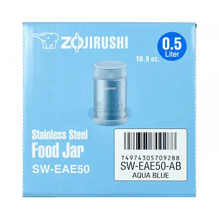 象印 不锈钢真空焖烧罐 湖水蓝 17oz / 0.5L (SW-EAE50-AB)