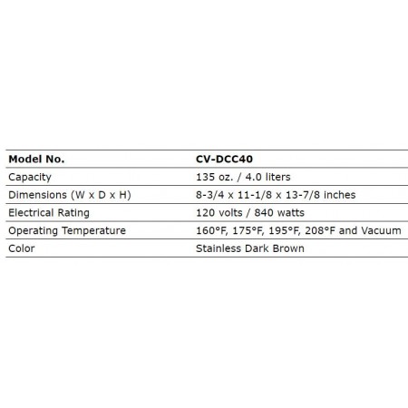 Zojirushi America Corporation CV-DCC40XT Ve Hybrid Water Boiler and Warmer, 4-Liter, Stainless Dark