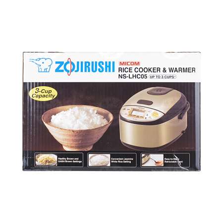 ZOJIRUSHI Micom Rice Cooker & Warmer 3Cups (NS-LHC05) - Tak Shing Hong