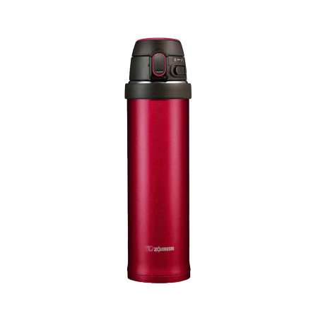 【特別送料無料！】 Mug Stainless Flip-and-Go ZOJIRUSHI - 20oz Red Hibiscus 菓子