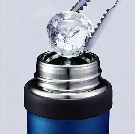 ZOJIRUSHI Flip-and-Go Stainless Mug - Cobalt Blue 16oz / 0.48L (SM-QHE48-AK)