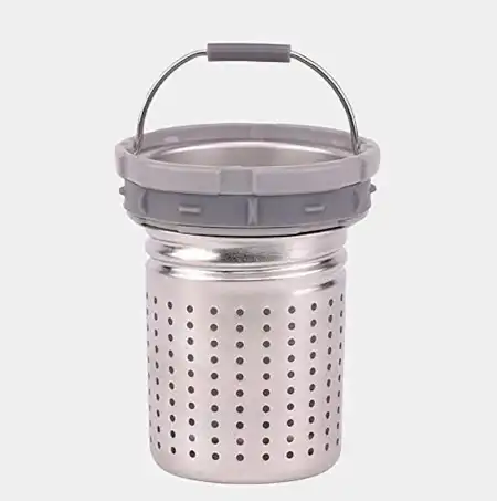 ZOJIRUSHI Stainless Tea Tumbler with Handle - Brown 16 oz. / 0.48 liter (SE-KAE48-TA)