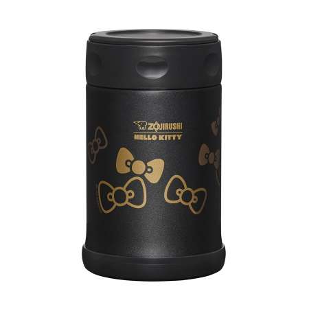 Zojirushi Stainless Steel Hello Kitty Food Jar - Black