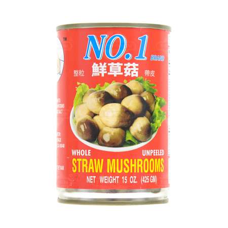 SF Unpeeled Straw Mushroom