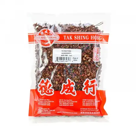 TAK SHING HONG Dried Prickly Ash (Sichuan peppercorn) 3 oz
