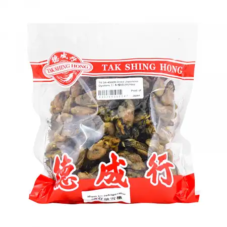 德成行 日本蚝豉(牡蛎/干蚝/蚵仔) M 16oz (#49008)