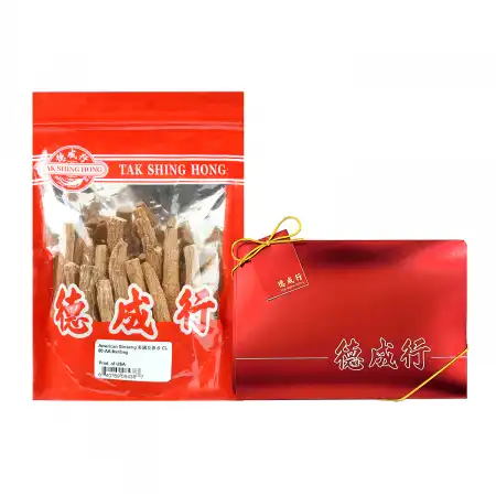 德成行 美国西洋参/花旗参(袋装+礼盒) CL 80-2A 8oz(227g)