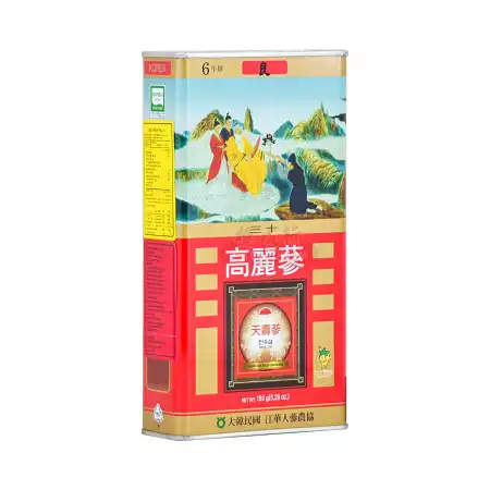 韩国天寿参 高丽参 (红参) 6年根-良30 (4两) 150g