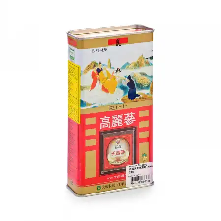韩国天寿参 高丽参 (红参) 6年根-良40 (2两) 75g