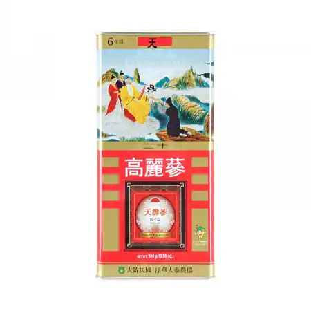 韩国天寿参 高丽参 (红参) (天20/ 8两) 300g