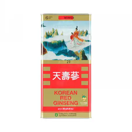 韩国天寿参 高丽参 (红参) (天20/ 8两) 300g