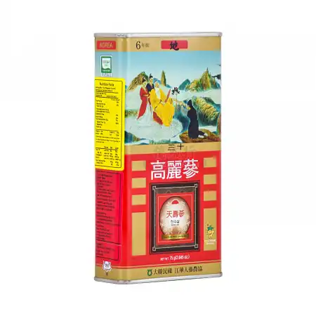 韩国天寿参 高丽参 (红参) 6年根-地30 (2两) 75g