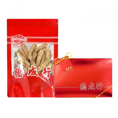 德成行 美国西洋参/花旗参(袋装+礼盒) PTS120-AA 4oz(113.50g)