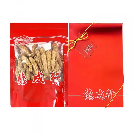 德成行 美国西洋参/花旗参(袋装+礼盒) PTS180-AA 8oz(227g)