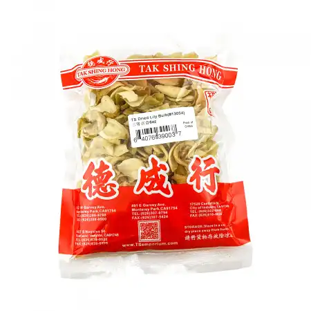 TAK SHING HONG Dried Lily Bulb (Bai He), G3-6oz