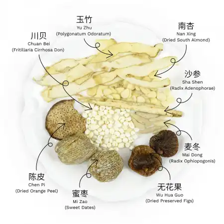 德成行汤包系列 清肺化痰川贝汤 4oz