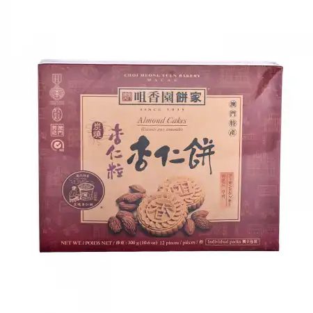 澳门咀香园杏仁粒杏仁饼300g - 美国德成行