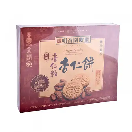 澳门咀香园杏仁粒杏仁饼300g - 美国德成行