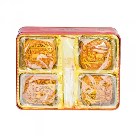 脆香园 红豆沙月饼 4pcs/740g