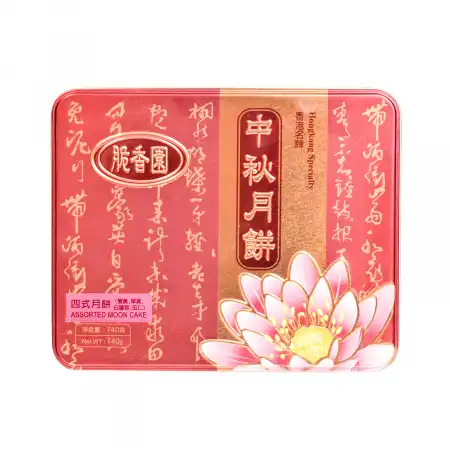 脆香园 四式月饼 4pcs/740g