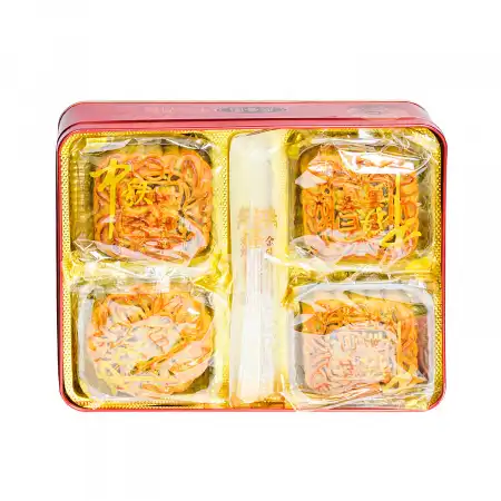 脆香园 四式月饼 4pcs/740g