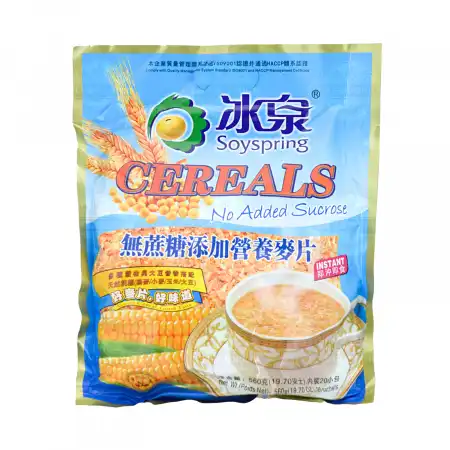 冰泉 无蔗糖添加营养麦片 560g