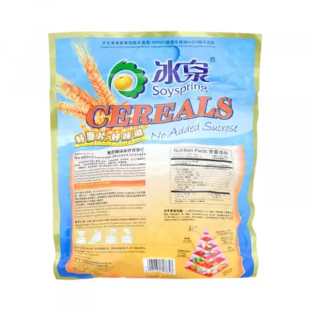 冰泉 无蔗糖添加营养麦片 560g