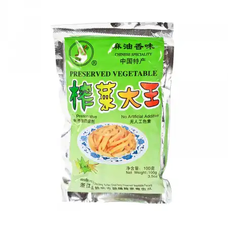 银丰牌 榨菜大王 麻油香味 100g