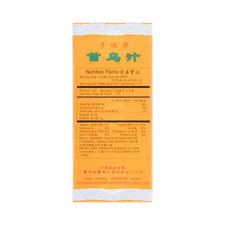 羊城牌 首乌汁 500ml