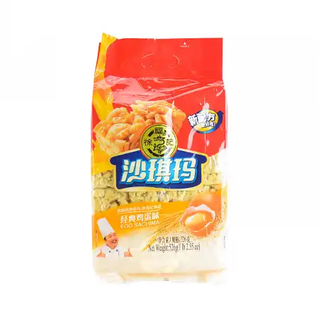 徐福记 经典鸡蛋味沙琪玛 526g