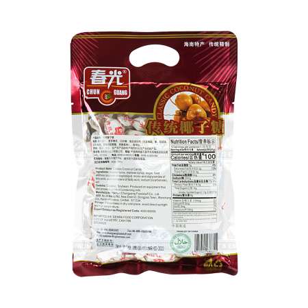 春光传统椰子糖250g - 美国德成行