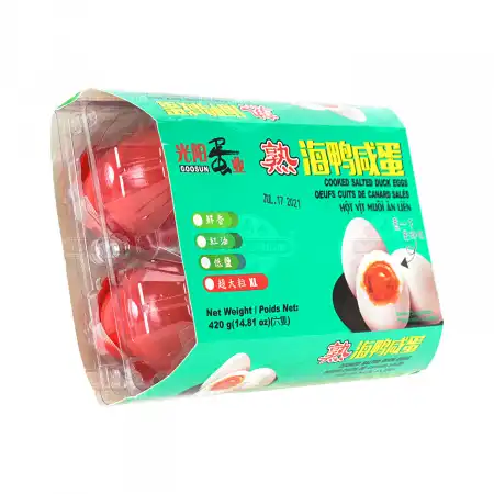 光阳 熟海鸭咸蛋 420克(6枚)