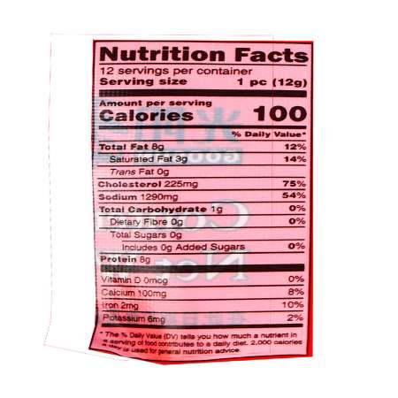 GOOSUN Cooked Cooked Salted Duck Egg Yolks 144g - Tak Shing Hong