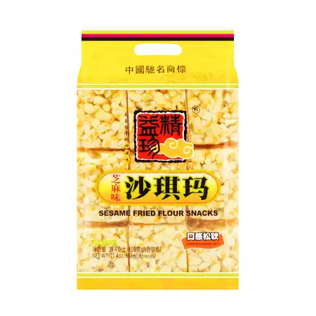 JYZ Sesame Fried Flour Snack 18pcs/608g - Tak Shing Hong