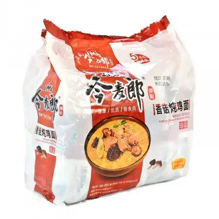 今麦郎 香菇炖鸡面 5包入/545g