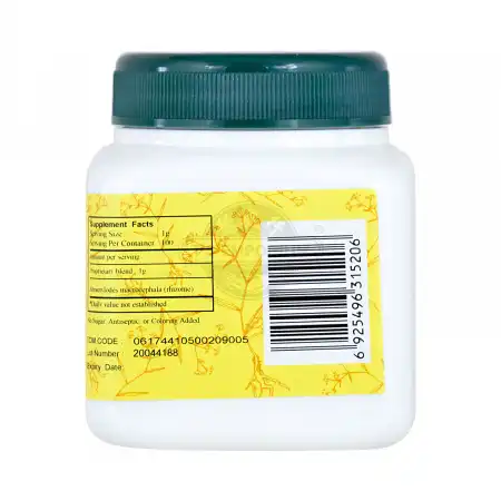 一方制药 浓缩中药粉 - 白术 100g/3.5oz (单味)