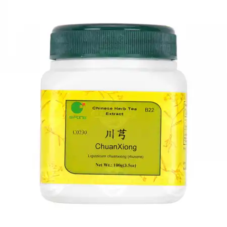 E-FONG Chinese Herb Tea Extract Powder - ChuanXiong (Ligusticum ChuanXiong (Rhizome) 100g/3.5oz