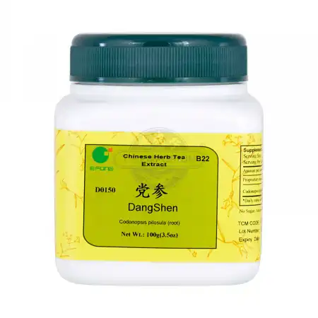 E-FONG Chinese Herb Tea Extract Powder - Dang Shen (Codonopsis Pilosula (Root) 100g/3.5oz