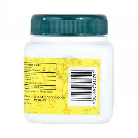 E-FONG Chinese Herb Tea Extract Powder - Dang Shen (Codonopsis Pilosula (Root) 100g/3.5oz