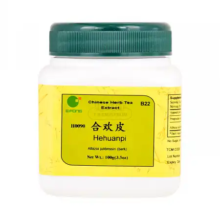 E-FONG Chinese Herb Tea Extract Powder - Hehuanpi (Albizia Julibrissin / Bark) 100g/3.5oz