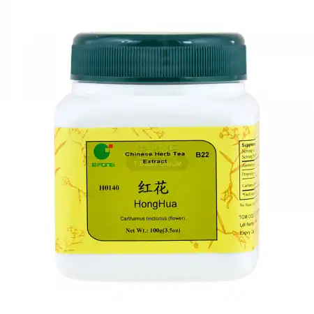 E-FONG Chinese Herb Tea Extract Powder - HongHua 100g/3.5oz