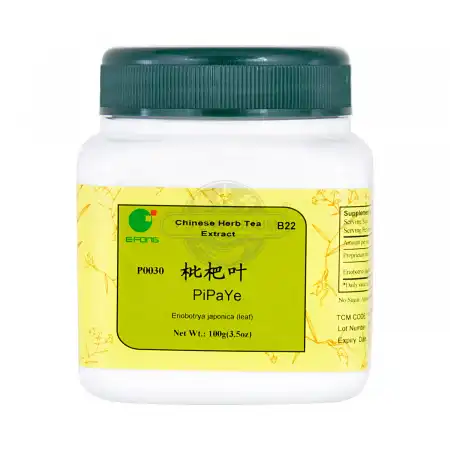 E-FONG Chinese Herb Tea Extract Powder - Pi Pa Ye (Eriobotrya Japonica (Leaf) 100g/3.5oz