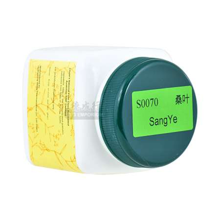中国美術黄磁粉彩 一方制药浓缩中药粉- 桑叶100g/3.5oz - 美国德成行